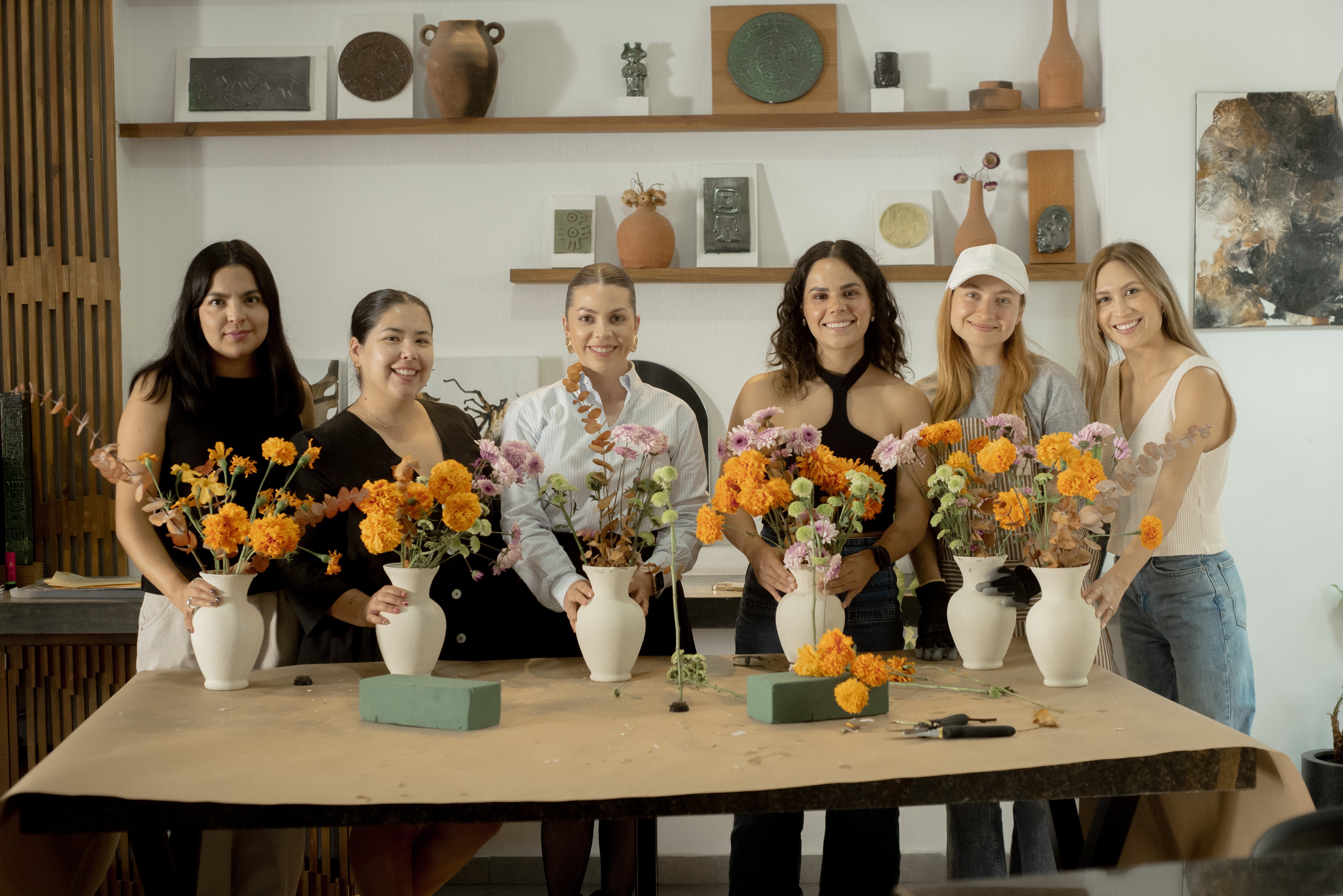 Taller floral - Espacio Tres